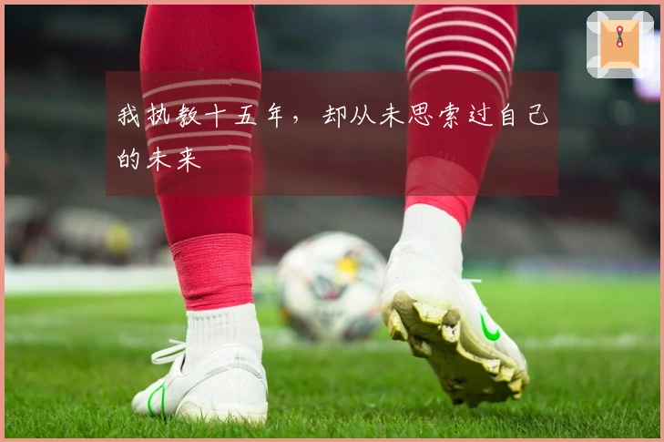 我执教十五年，却从未思索过自己的未来